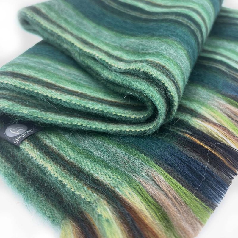 Alpaca Scarf Clover 1