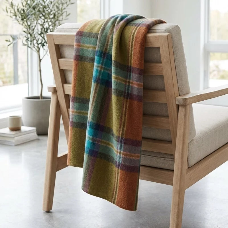 Alpaca Throw Sundown