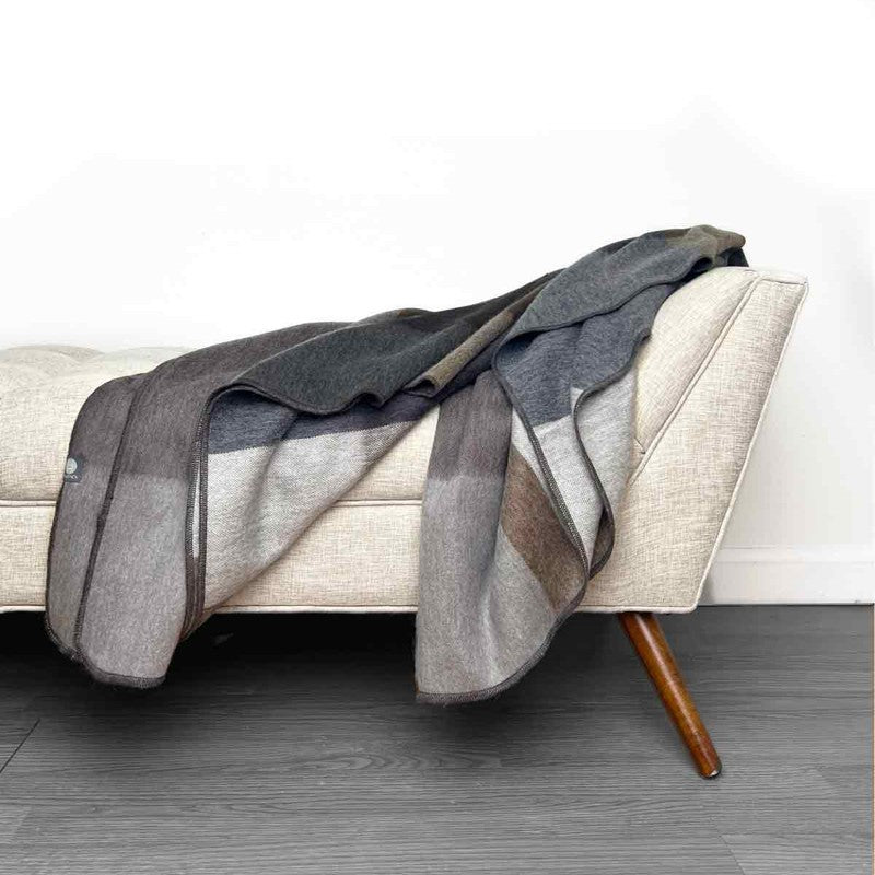 Alpaca Throw Woodland 2