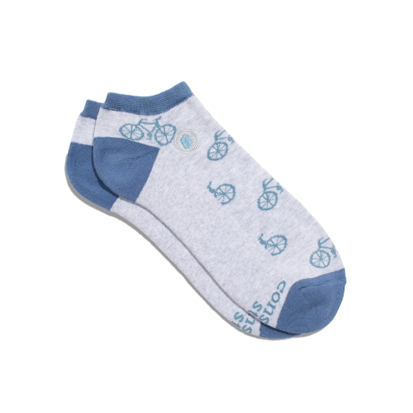 Ankle Socks that Give Books Bicycles