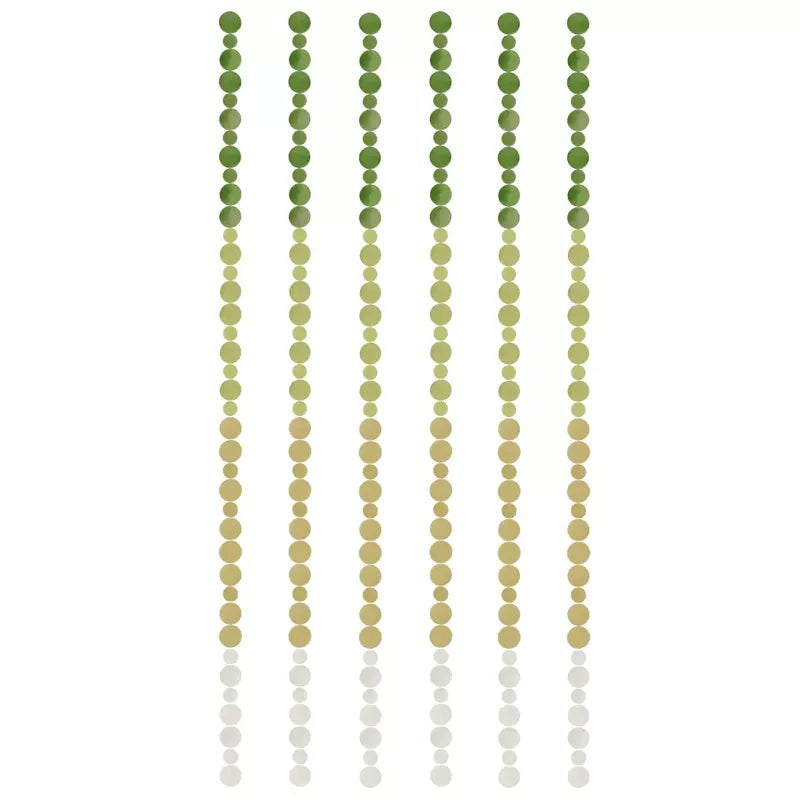 Capiz Shell Strand - Ombre Avocado