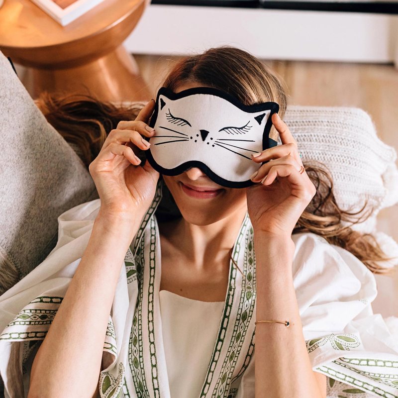 Purrfect Cat Nap Sleep Mask