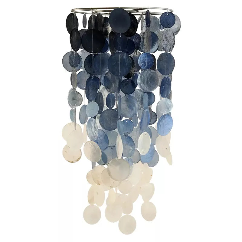 Chandelier Capiz Chime - Ombre Indigo