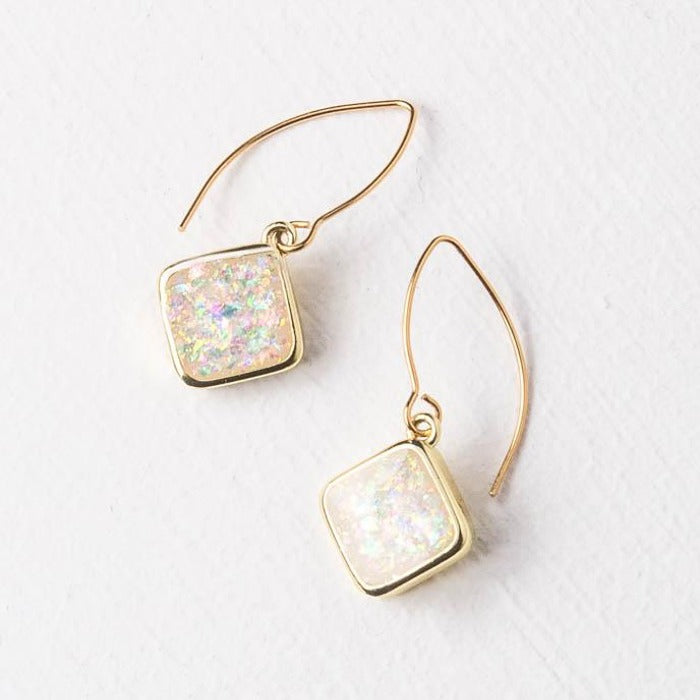 Clare Opal Earrings