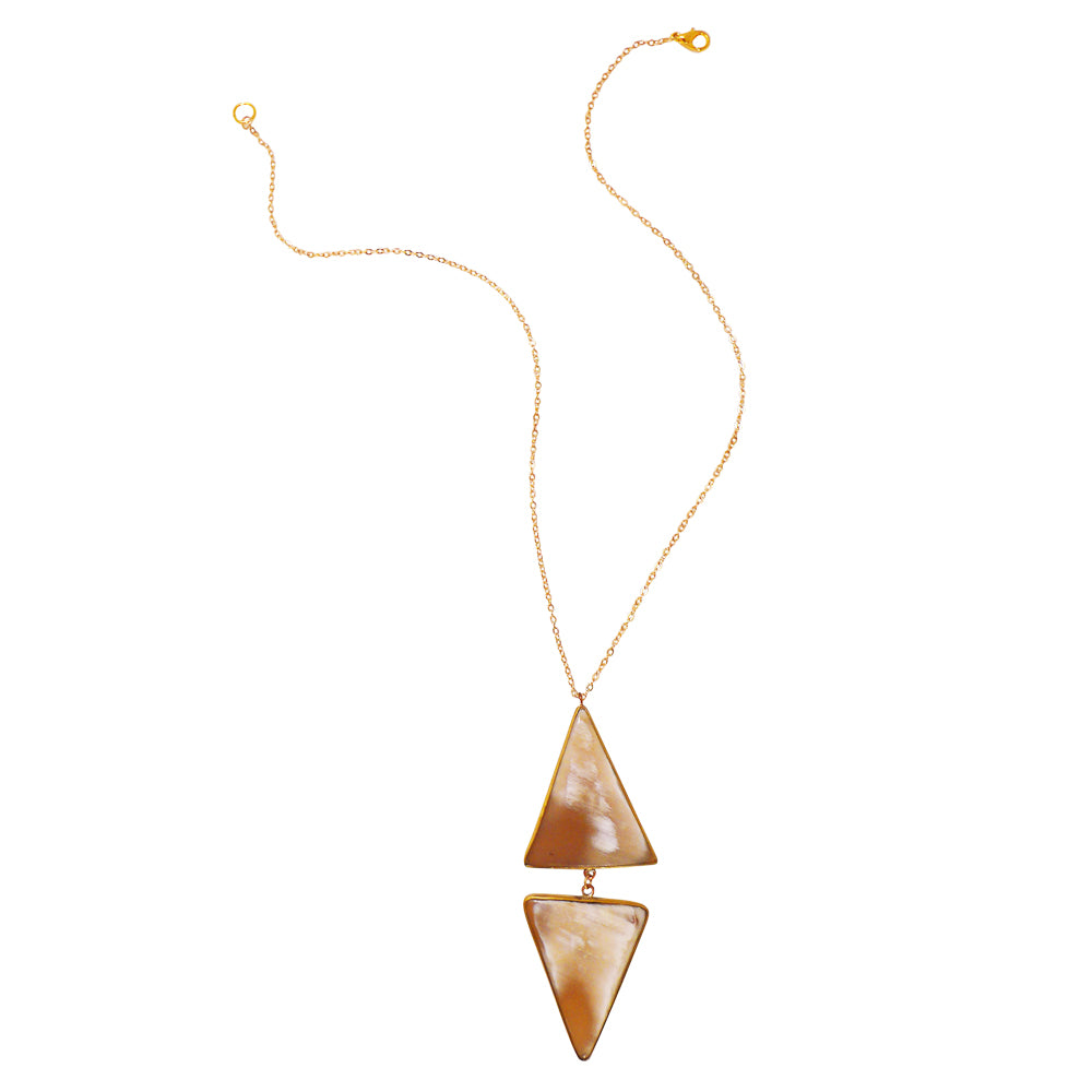 Double Arrowhead Necklace
