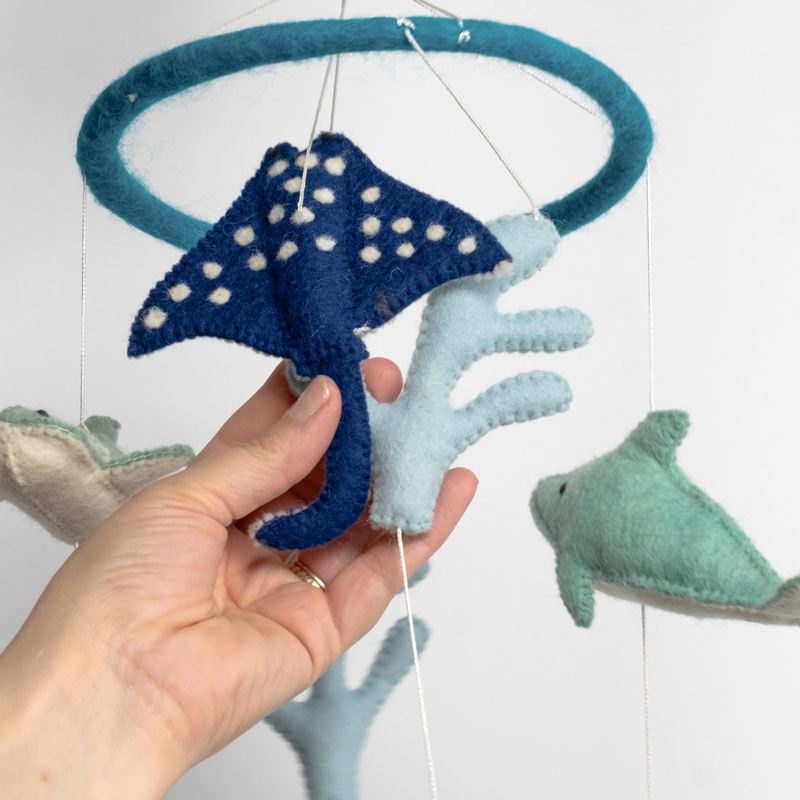 Felt Sea Life Mobile