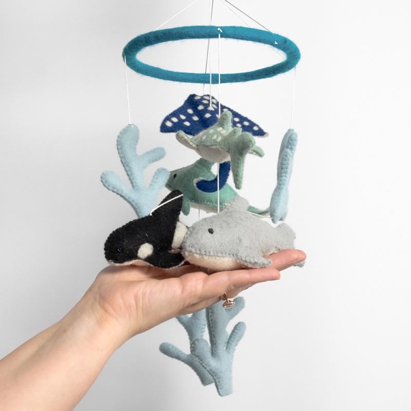 Felt Sea Life Mobile