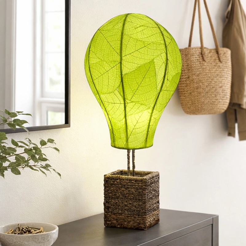Hot Air Balloon Table Lamp - Green - est. ship 5/2026
