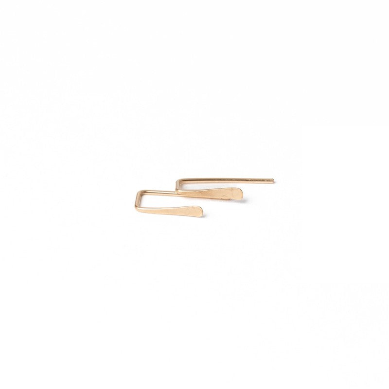 Indra Staple Earrings 14K Gold