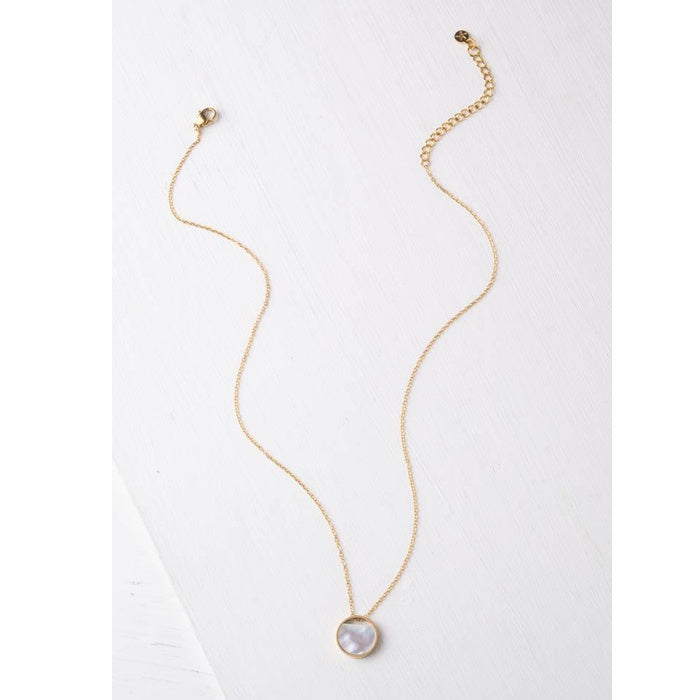 Iris Mother of Pearl Necklace 1