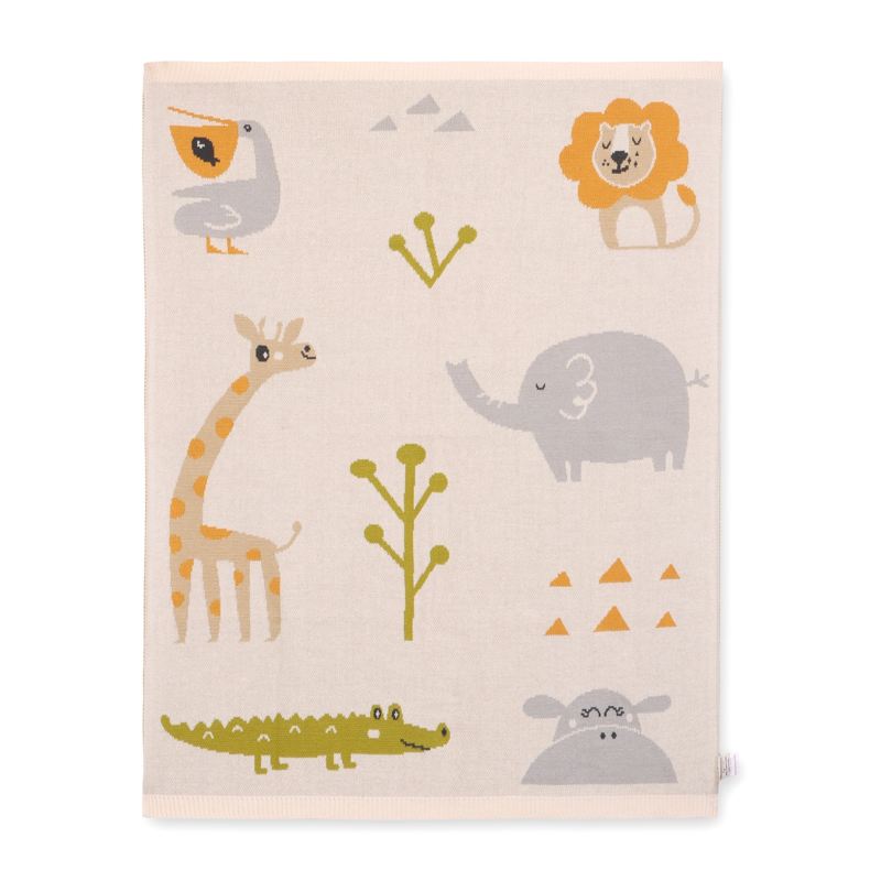 Jungle Friends Baby Blanket