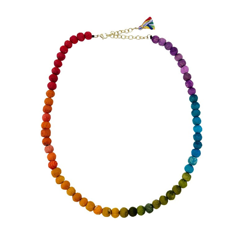 Kantha Prism Necklace