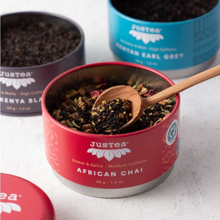 LOOSE LEAF Black TEA TRIO GIFT TIN 3