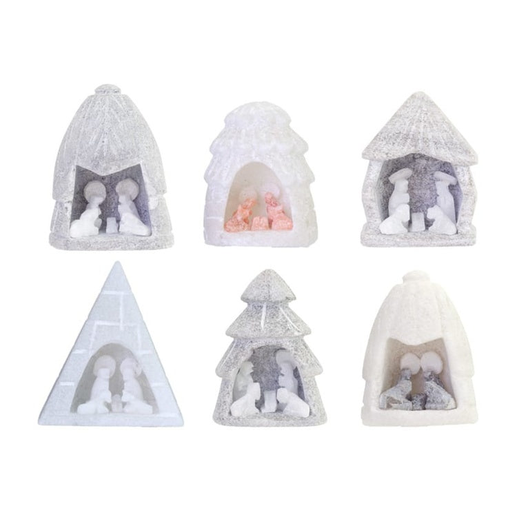 Mini Alabaster nativity Scene 1