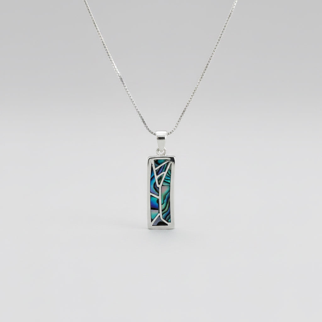 Mosaic Abalone Necklace