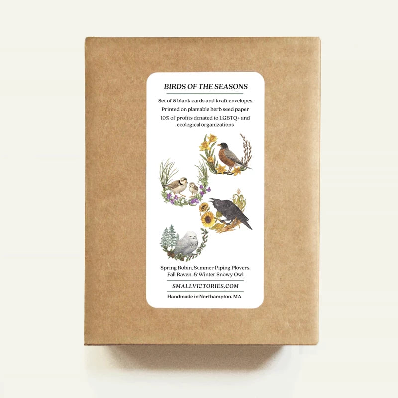 Plantable Herb Card Set - Birds