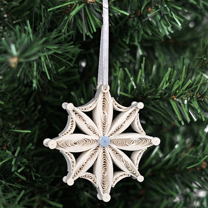 Quilled Snowflake Ornament Box Set