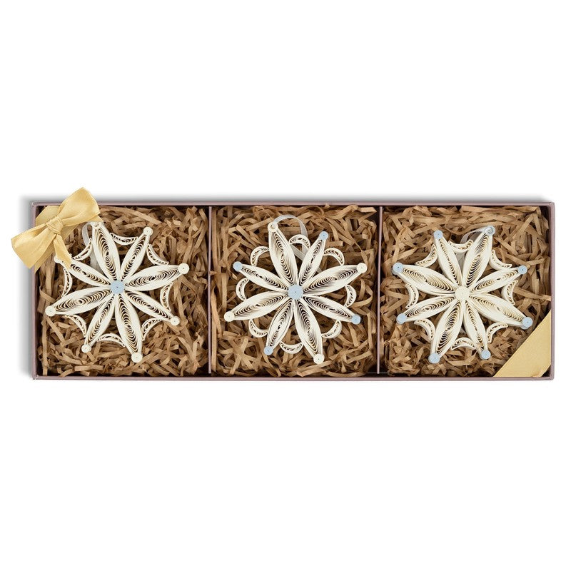 Quilled Snowflake Ornament Box Set