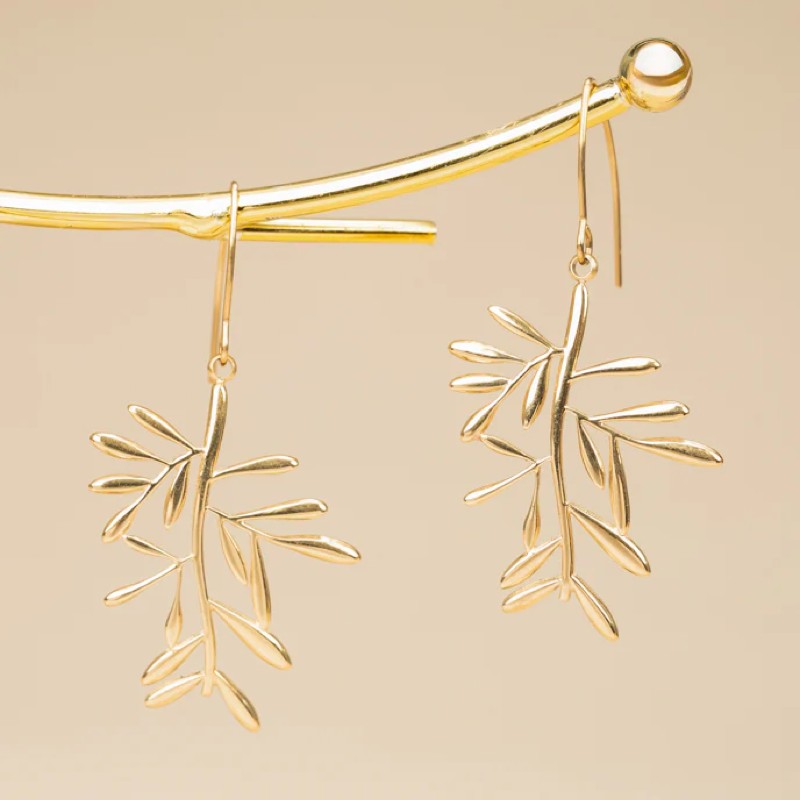 Rooted & Rising Branch Earrings