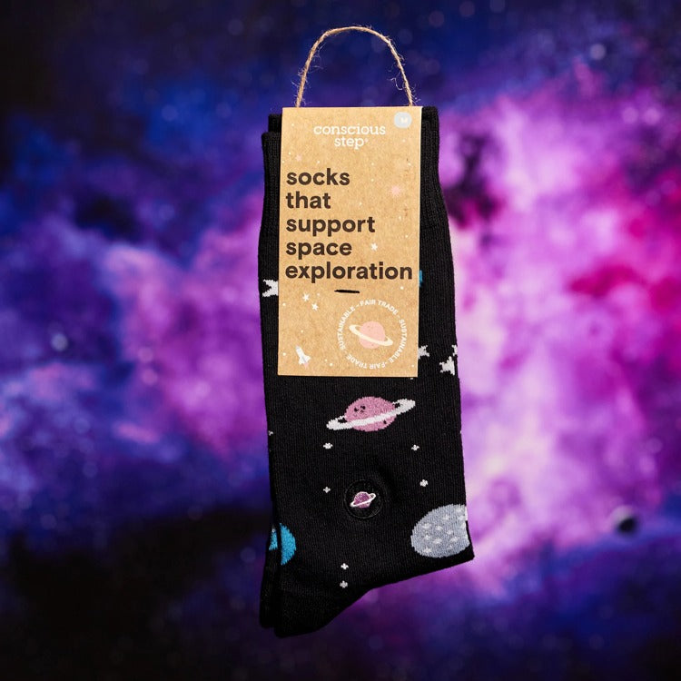 Socks That Support Space Exploration - Galaxy