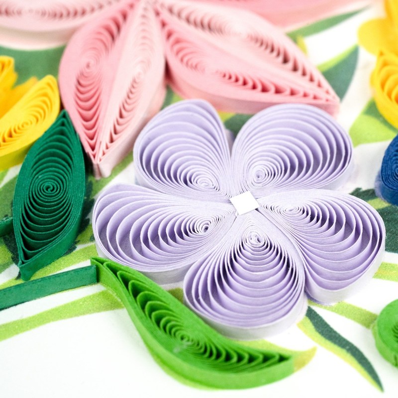 Spring Bouquet Quilling Card 2