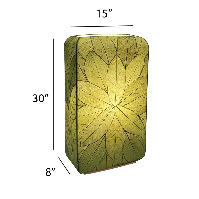 Sunburst Table Lamp Green 3