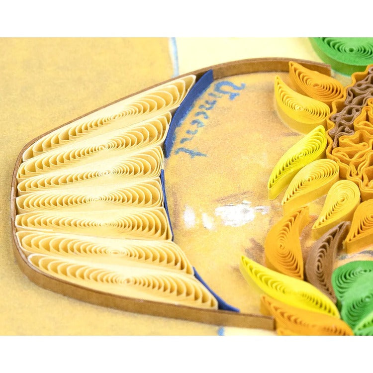 Sunflowers Van Gogh Quilling Card