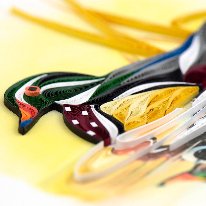 Wood Duck Quilling Card