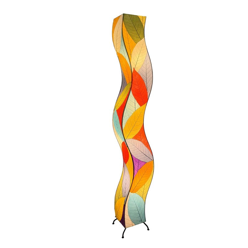 Wrapped Wave Floor Lamp