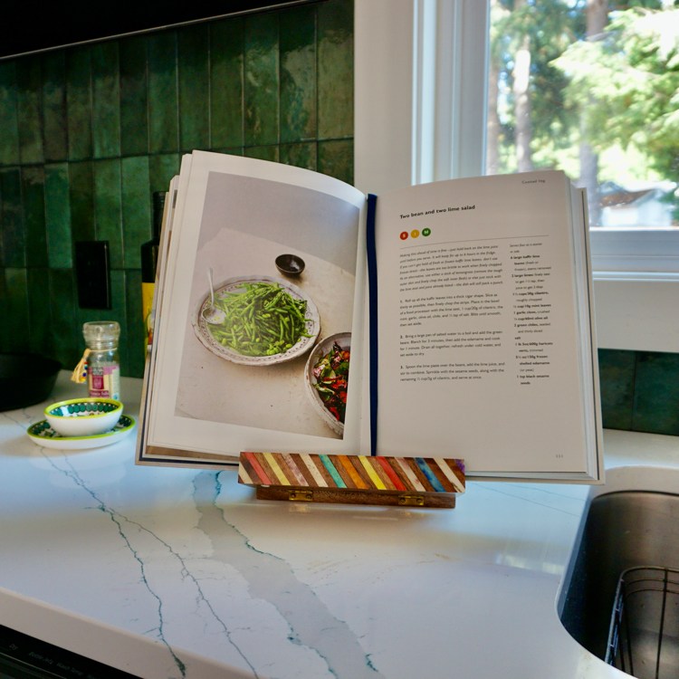 banka mundi cookbook stand styled new