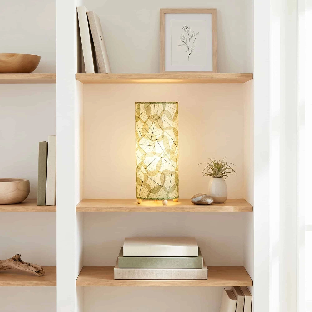 Banyan Table Leaf Lamp - Green