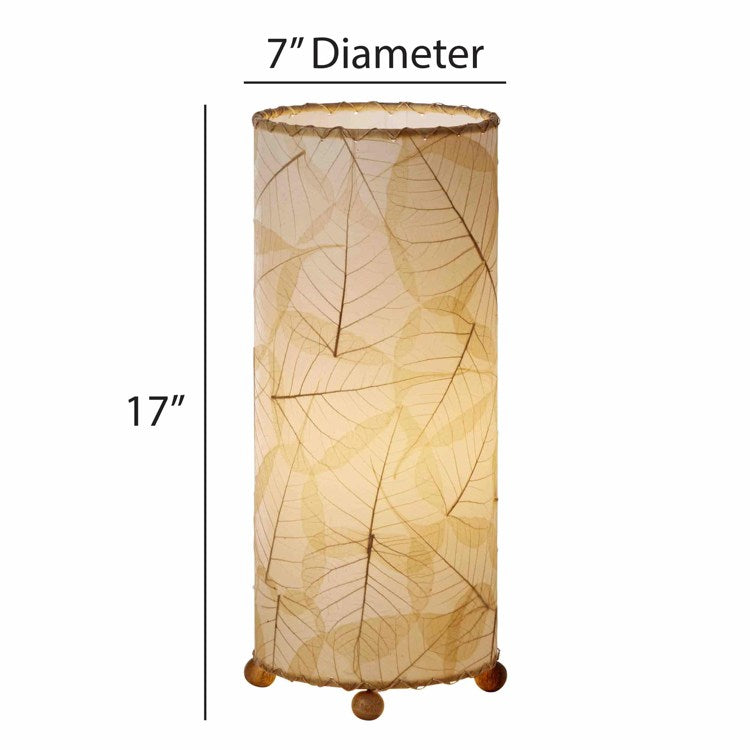 banyan table lamp natural size