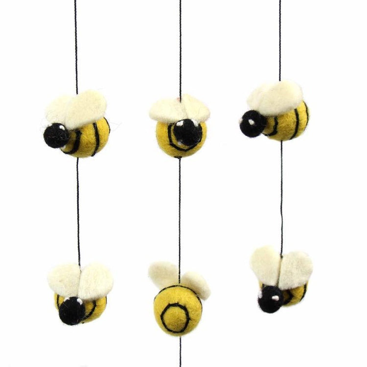 bee hive felt mobile 1
