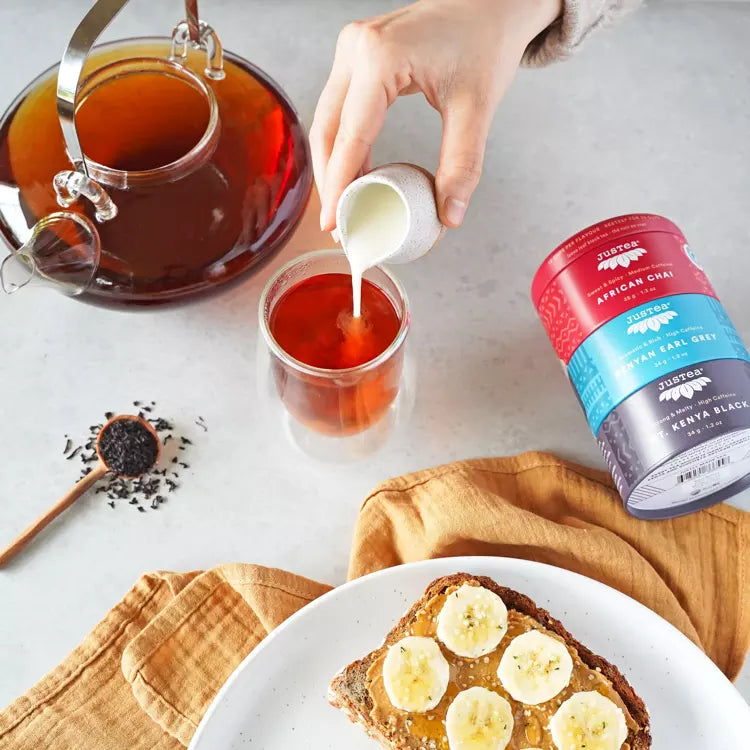 black tea trio tin styled