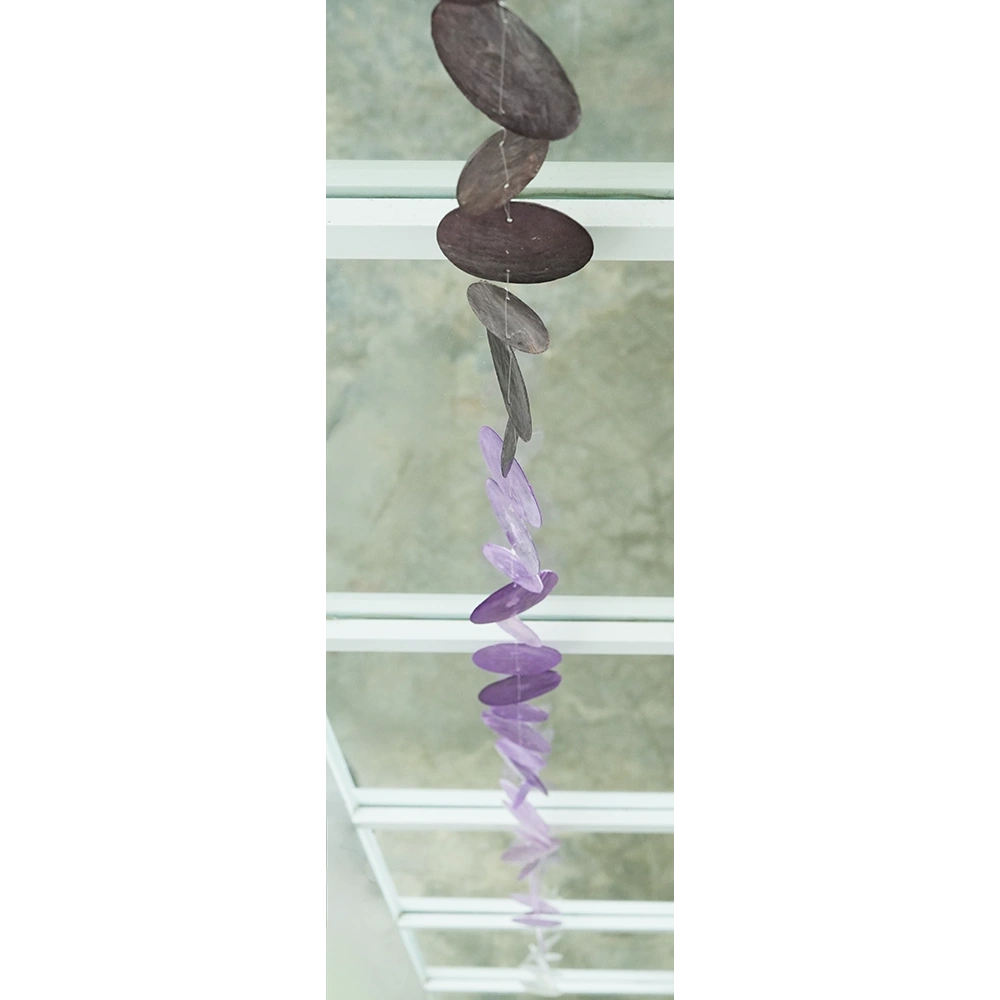 Capiz Shell Strand - Ombre Lavender