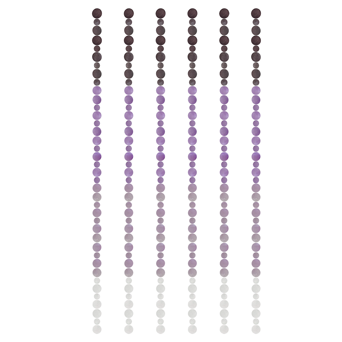 Capiz Shell Strand - Ombre Lavender