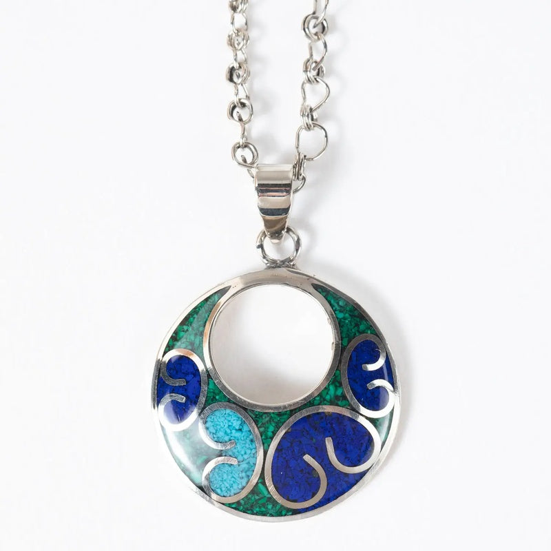 Midnight Swirl Necklace