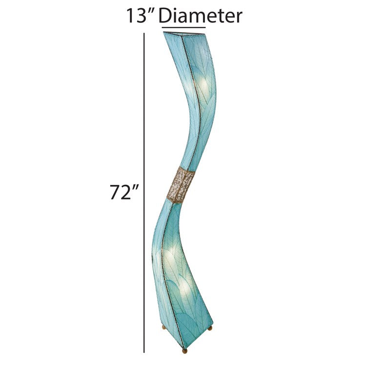 flow giant lamp blue size