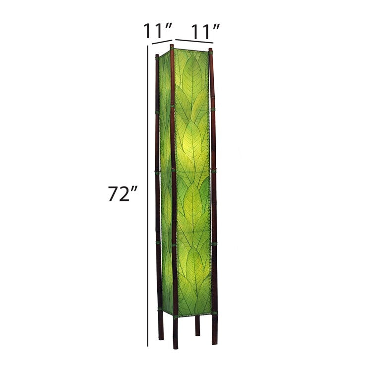 fortune giant floor lamp green size