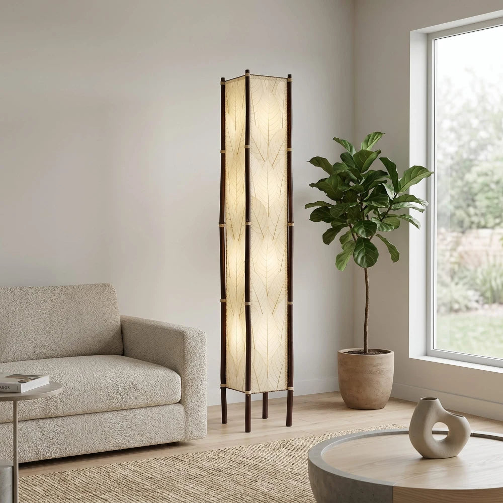 Fortune Giant Leaf Lamp - Natural - est. ship 5/2026