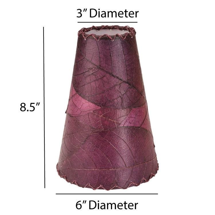 gecko wall lamp purple shade