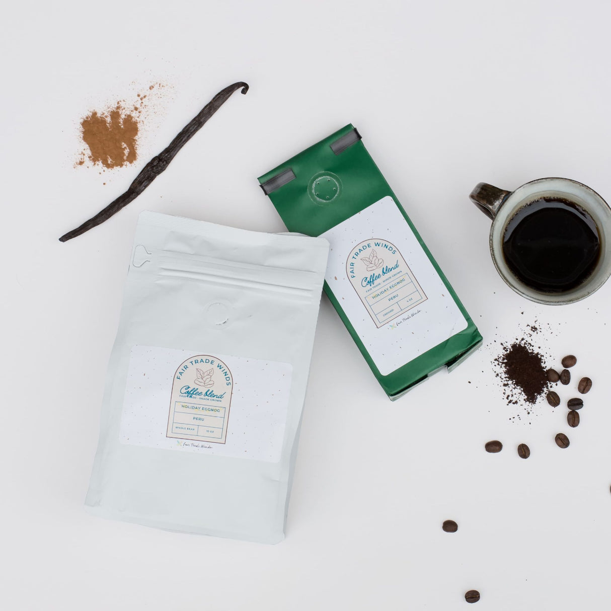 Holiday Eggnog 4 oz Coffee Ground