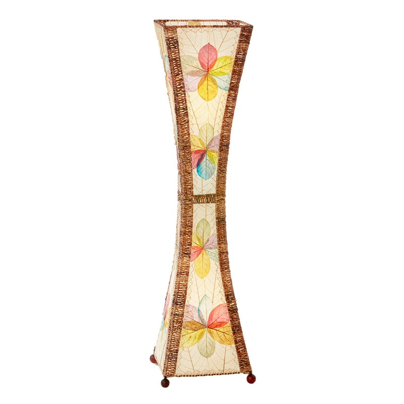 Hourglass Large Leaf Lamp - Multi - est. ship 6/2026