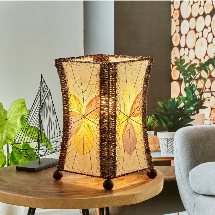 hourglass table lamp multi styled