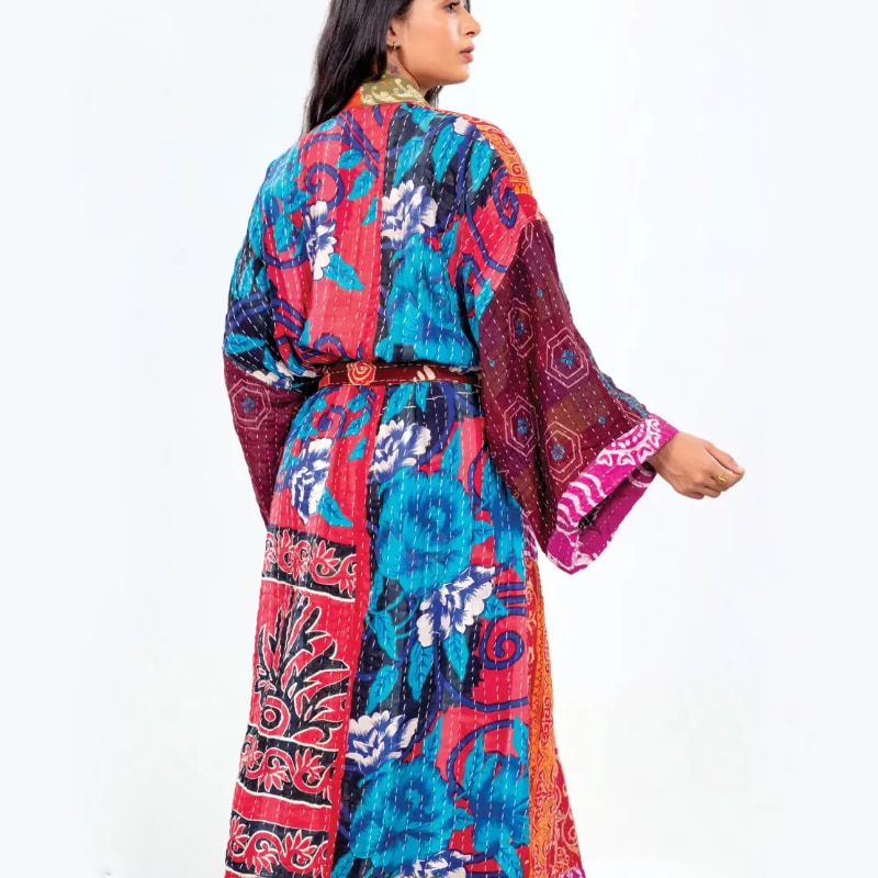 kantha kimono robe 1