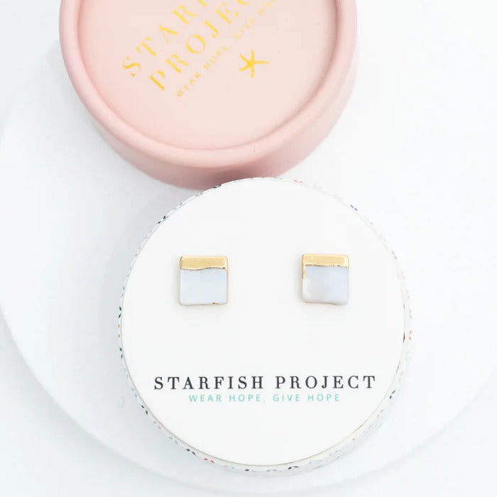 Kelly Mother of Pearl Earrings