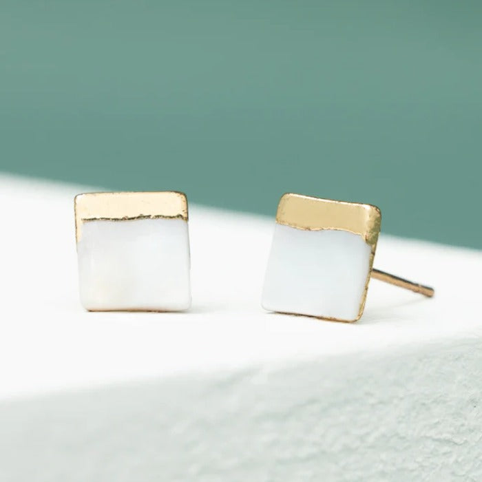 Kelly Mother of Pearl Earrings
