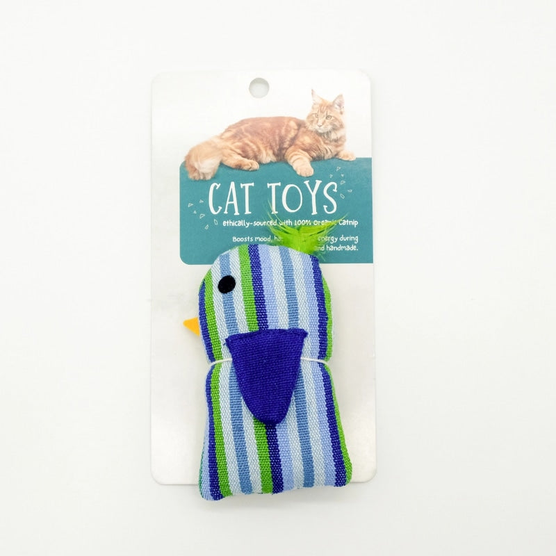 organic catnip birdie cat toy 1