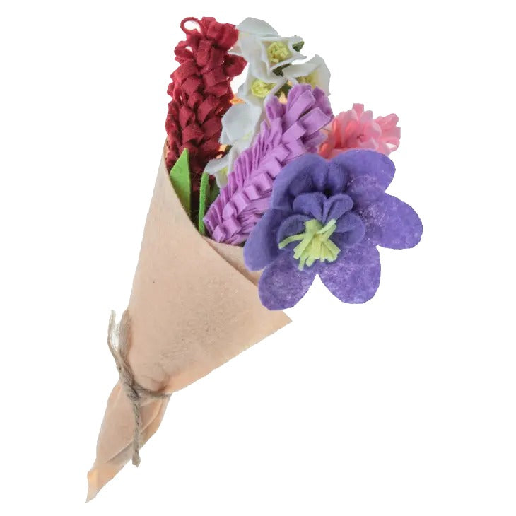 Mini Felt Bouquet Foxglove & Lupine