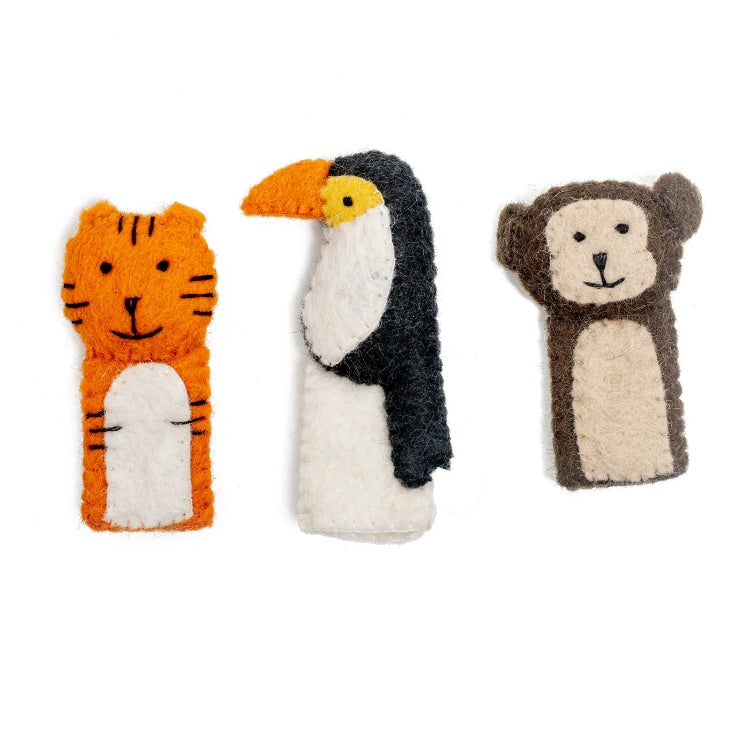 rainforest felt puppet bag 2